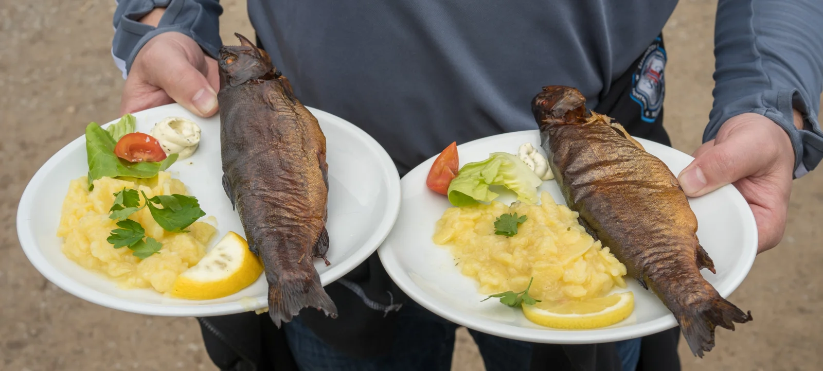 Karfreitagräuchern am Hubertussee Wittendorf